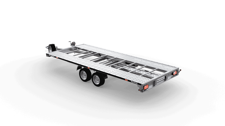 OPTI 55 – Versatile tilting trailer - universal transport platform