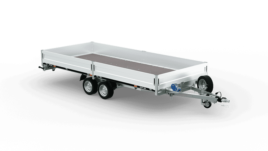 OPTI+ 50 – Tow truck with sides - multifunctional trailer for special tasks